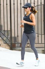 EVA LONGORIA Out Jogging in Los Angeles
