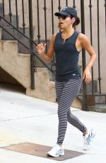 EVA LONGORIA Out Jogging in Los Angeles