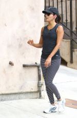 EVA LONGORIA Out Jogging in Los Angeles