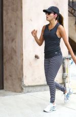 EVA LONGORIA Out Jogging in Los Angeles