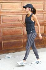 EVA LONGORIA Out Jogging in Los Angeles