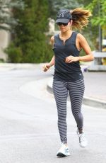 EVA LONGORIA Out Jogging in Los Angeles