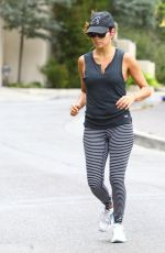 EVA LONGORIA Out Jogging in Los Angeles