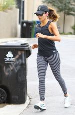 EVA LONGORIA Out Jogging in Los Angeles