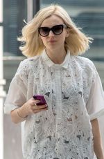 FEARNE COTTON Arrives at BBC Radio 1 Studios in London