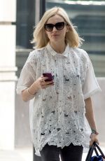 FEARNE COTTON Arrives at BBC Radio 1 Studios in London