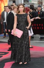 FERNE MCCAN at Godzilla Premiere in London