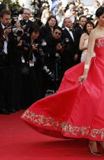 FREIDA PINTO at The Homesman Premiere at Cannes Film Festival