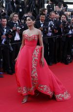 FREIDA PINTO at The Homesman Premiere at Cannes Film Festival