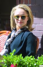 HAYDEN PANETTIERE Out for Lunch in New York