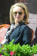 HAYDEN PANETTIERE Out for Lunch in New York