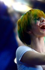 HAYLEY WILLIAMS Performs at 102.7 Kiis FM Wango Tango in Los Angeles