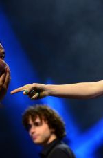 HAYLEY WILLIAMS Performs at 102.7 Kiis FM Wango Tango in Los Angeles