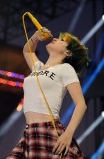 HAYLEY WILLIAMS Performs at 102.7 Kiis FM Wango Tango in Los Angeles