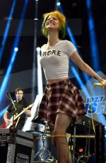 HAYLEY WILLIAMS Performs at 102.7 Kiis FM Wango Tango in Los Angeles