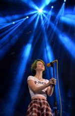 HAYLEY WILLIAMS Performs at 102.7 Kiis FM Wango Tango in Los Angeles