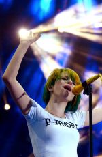 HAYLEY WILLIAMS Performs at 102.7 Kiis FM Wango Tango in Los Angeles
