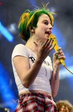 HAYLEY WILLIAMS Performs at 102.7 Kiis FM Wango Tango in Los Angeles