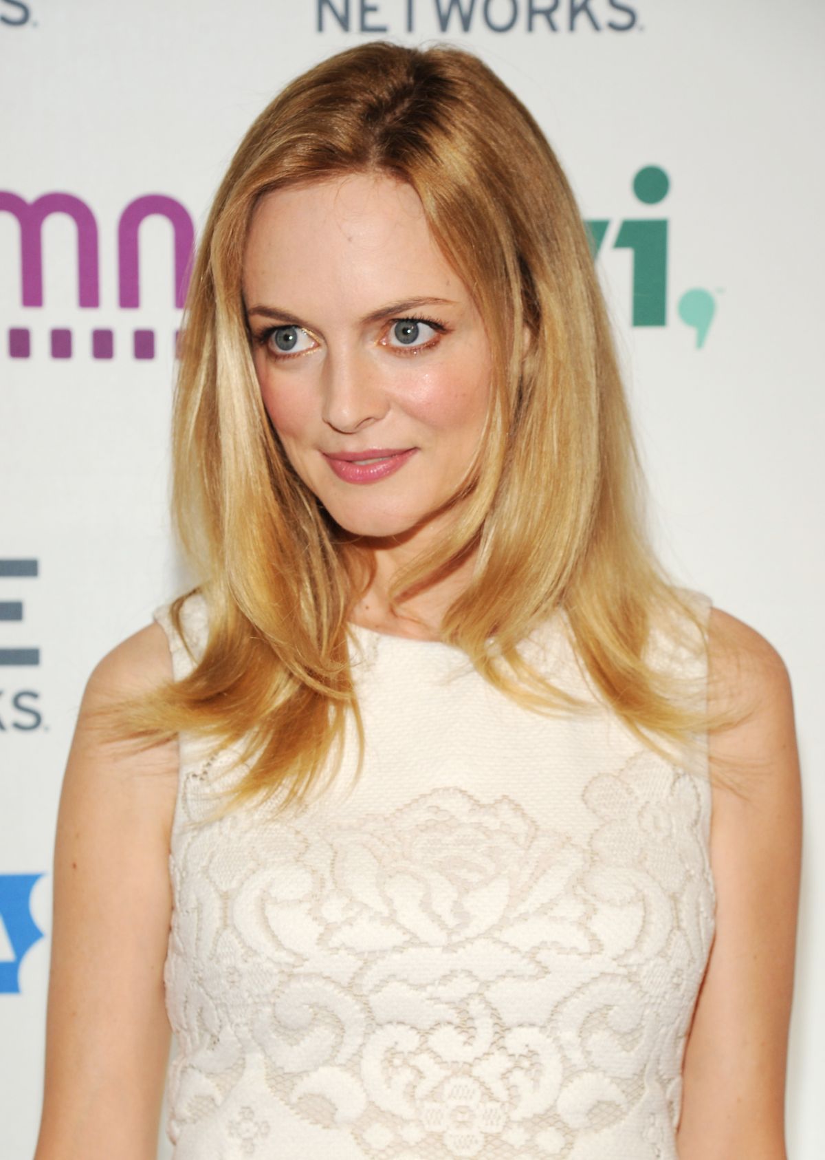 HEATHER GRAHAM at A+E Networks Upfront in New York – HawtCelebs