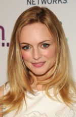 HEATHER GRAHAM at A+E Networks Upfront in New York