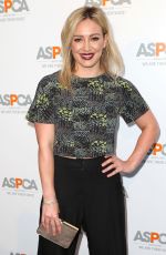 HILARY DUFF at Aspca’s Commitment to Save Animals Celebration