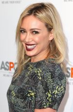 HILARY DUFF at Aspca’s Commitment to Save Animals Celebration