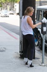 HILARY DUFF at Starbucks in West Hollywood 1905