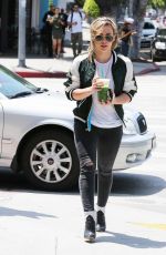 HILARY DUFF at Starbucks in West Hollywood 1905