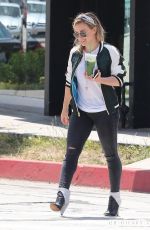HILARY DUFF at Starbucks in West Hollywood 1905