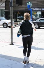 HILARY DUFF at Starbucks in West Hollywood 1905