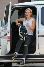 HILARY DUFF at Starbucks in West Hollywood 1905