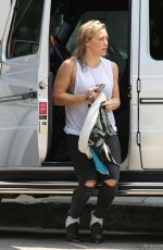HILARY DUFF at Starbucks in West Hollywood 1905