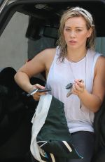 HILARY DUFF at Starbucks in West Hollywood 1905