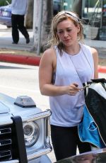 HILARY DUFF at Starbucks in West Hollywood 1905
