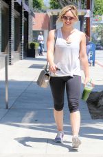 HILARY DUFF in Tight LeggingsOut in Beverly Hills 1605