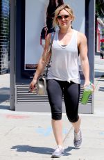 HILARY DUFF in Tight LeggingsOut in Beverly Hills 1605