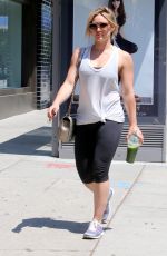 HILARY DUFF in Tight LeggingsOut in Beverly Hills 1605