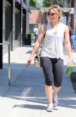 HILARY DUFF in Tight LeggingsOut in Beverly Hills 1605