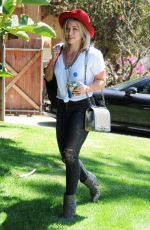 HILARY DUFF Out and About in Studio City
