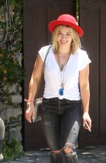 HILARY DUFF Out and About in Studio City