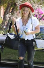 HILARY DUFF Out and About in Studio City