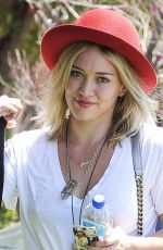 HILARY DUFF Out and About in Studio City