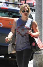 HILARY DUFF Out and About in West Hollywood 1505