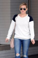 HILARY DUFF Out for Breakfast in Beverly Hills