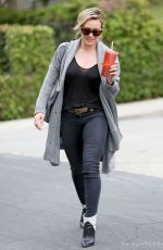 HILARY DUFF Out for Coffe in Los Angeles