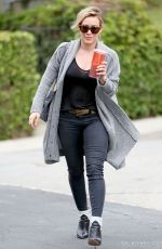 HILARY DUFF Out for Coffe in Los Angeles