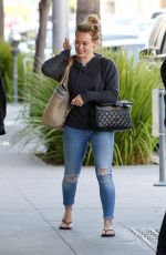 HILARY DUFF Out in Beverly Hills 2005