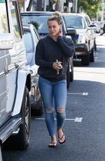 HILARY DUFF Out in Beverly Hills 2005