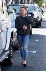 HILARY DUFF Out in Beverly Hills 2005