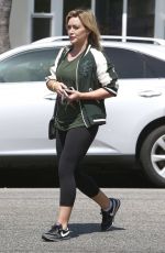 HILARY DUFF Out in West Hollywood 3105